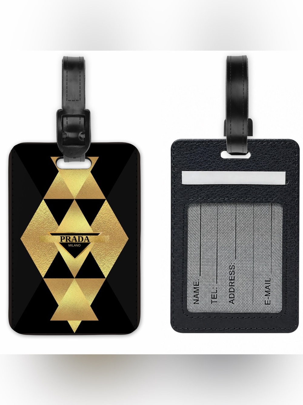 HANDMADE FASHION Luggage ID Tag